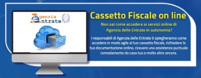 Immagine cassetto fiscale on line