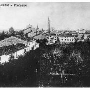 163 - Cartolina: panorama dal brolo Sterzi, oggi giardini pubblici