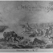 192 - Cartolina: 19° Battaglione Bersaglieri a Villafranca 24.06.1866
