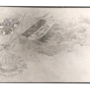 264 - Cartolina commemorativa risorgimentale 6° Reggimento Fanteria di linea 24.6.1859