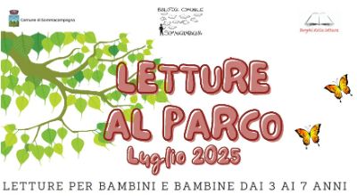 Immagine letture al parco Immagine letture al parco